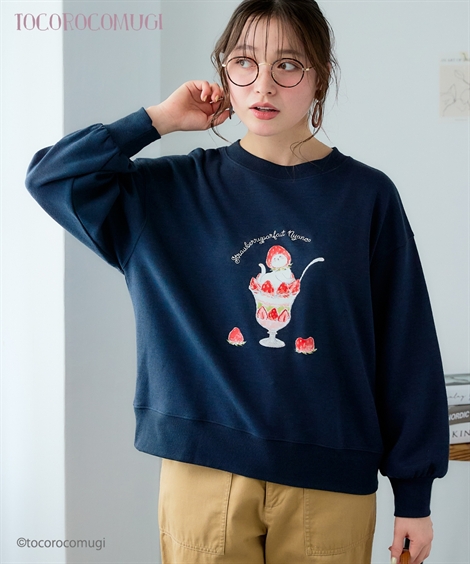 トレーナー/スウェット fude art top Ameri（アメリ）の「FUDE ART TOP（スウェット）」 - WEAR