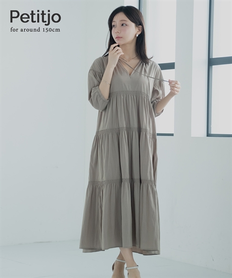 ニッセン（nissen） ワンピース ロング マキシ 小さいサイズ