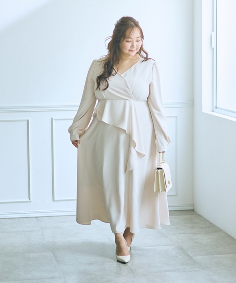 ニッセン（nissen） ワンピース ロング マキシ レディース らめちゃん