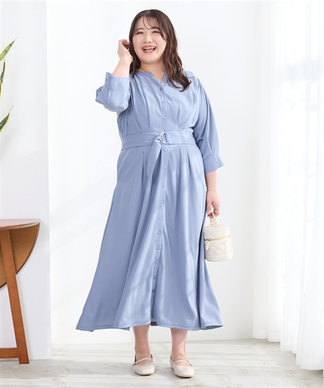 ニッセン（nissen） ワンピース ロング マキシ レディース 前後2WAY