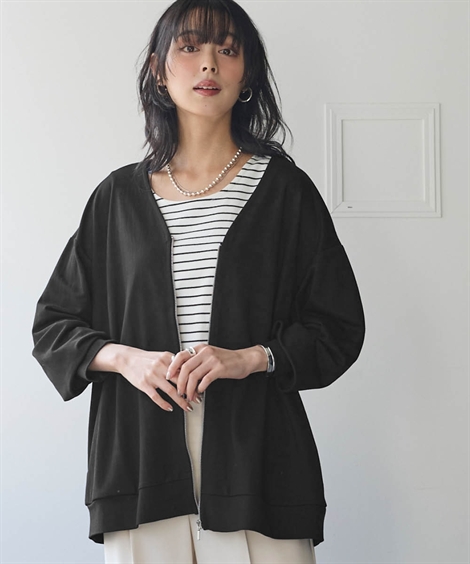 ニッセン（nissen） ジャケット アウター レディース 涼やか美ラクRU