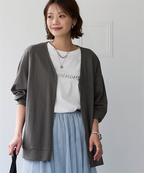 ニッセン（nissen） ジャケット アウター レディース 涼やか美ラクRU