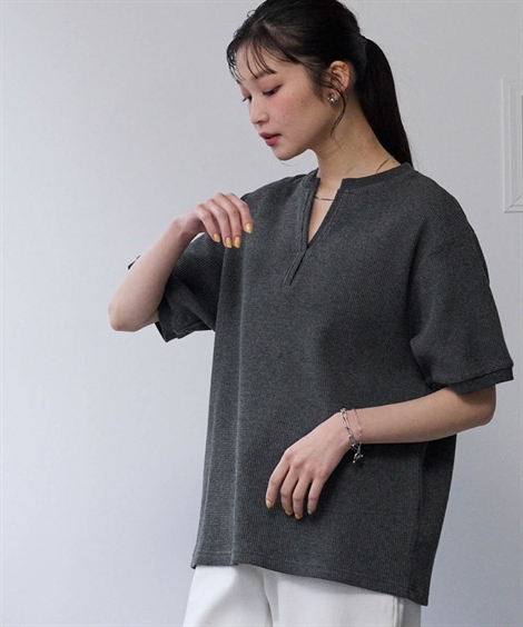 ニッセン（nissen） Tシャツ カットソー レディース 綿100％ ドライ