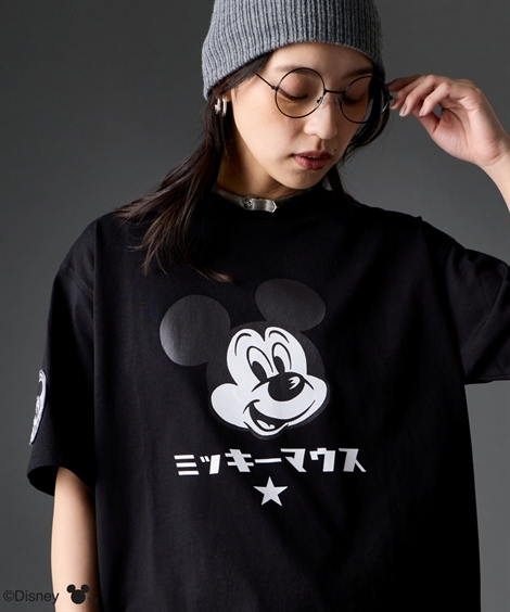 ニッセン（nissen） Tシャツ カットソー レディース ミッキーマウス