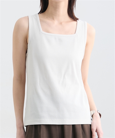 すず　0910 ニッセン（nissen） Tシャツ カットソー レディース 前後2WAYリブ