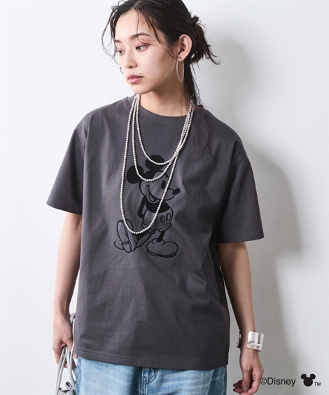 ニッセン（nissen） トップス Tシャツ カットソー レディース ミッキー