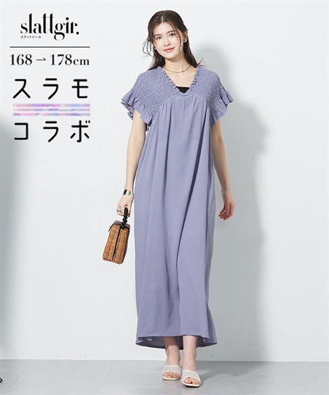 ニッセン（nissen） ワンピース ロング マキシ トールサイズ