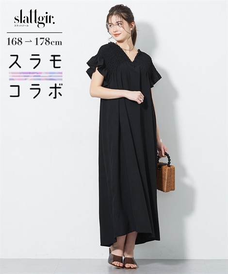 ニッセン（nissen） ワンピース ロング マキシ トールサイズ