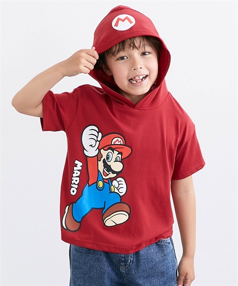 ニッセン（nissen） Tシャツ 子供服 キッズ スーパーマリオ 半袖