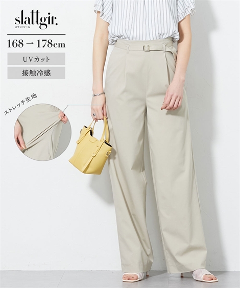 ニッセン（nissen） ワイドパンツ トールサイズ レディース 高身長