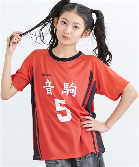ニッセン（nissen） Tシャツ 子供服 キッズ MIKASA×ハイキュー