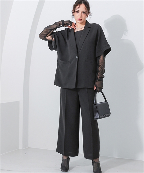 ニッセン（nissen） 喪服 礼服 ブラックフォーマル レディース 洗える