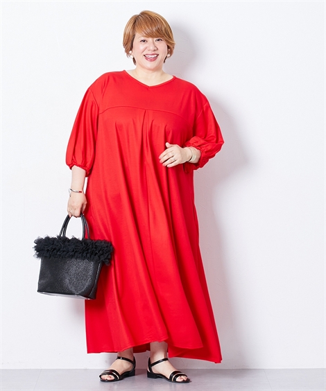 ニッセン（nissen） ワンピース ロング マキシ レディース けいこさん
