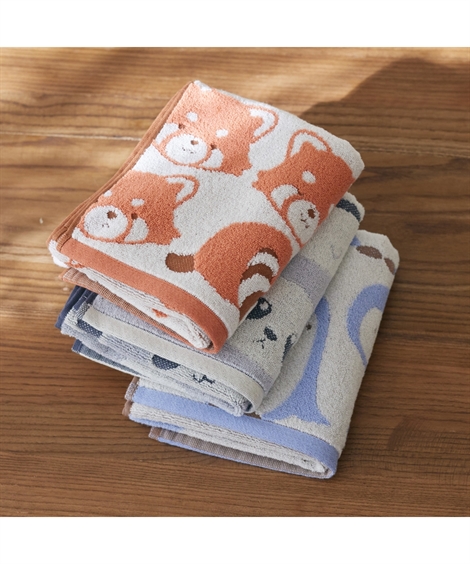 ニッセン（nissen） フェイスタオル アニマルフェイス フェイス タオル