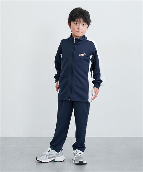 FILA（フィラ） スポーツウェア 上下セット キッズ ウォームアップ