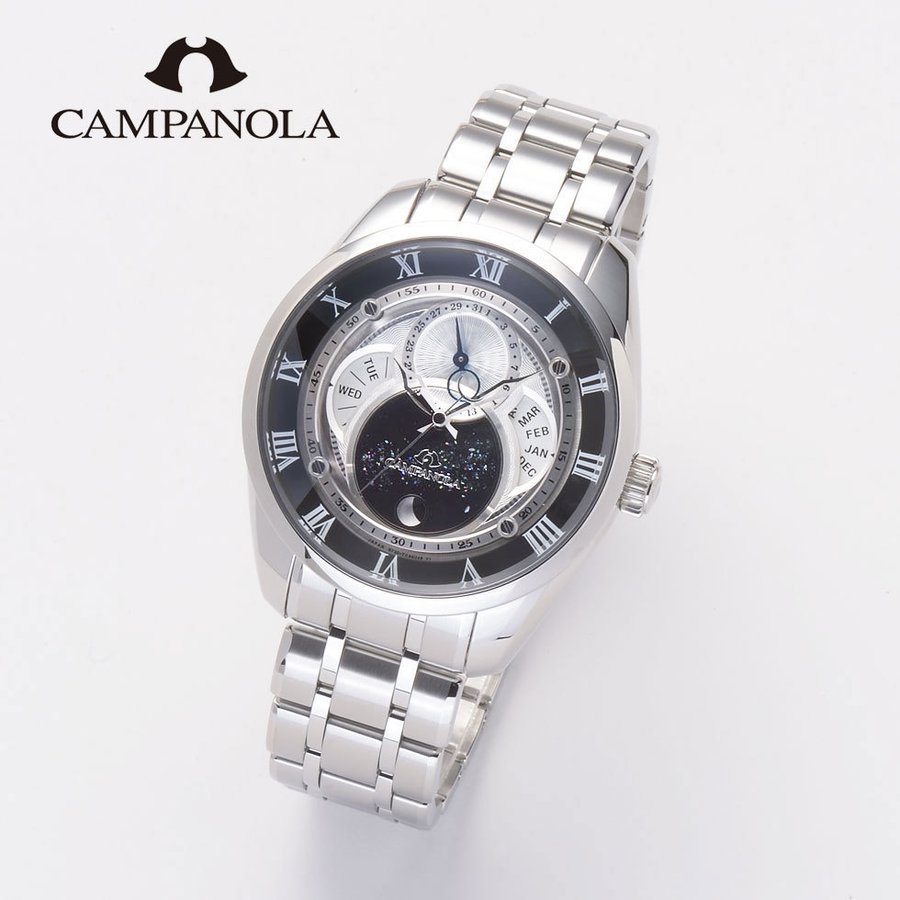 CAMPANOLA（カンパノラ） エコドライブ 腕時計 メンズ ご購入特典つき