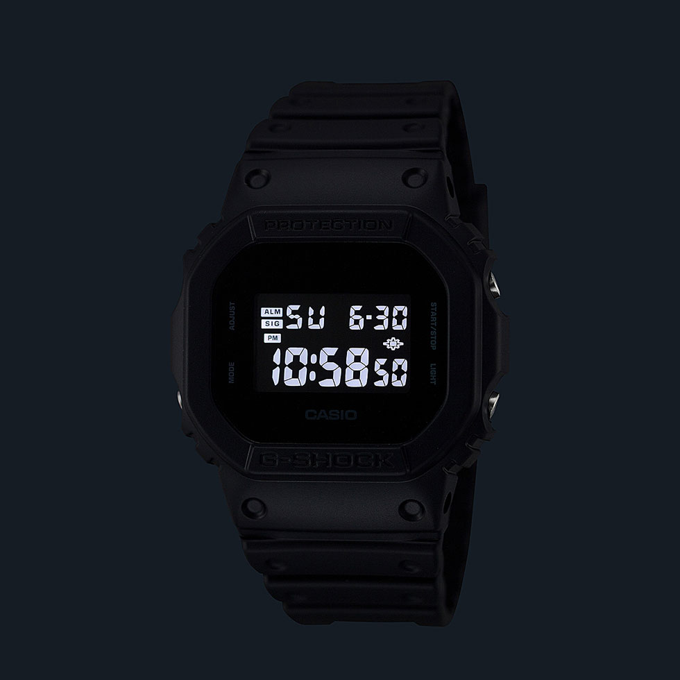 （新品同様）CASIO カシオ G-SHOCK DW-5600UBB-1JF G-SHOCK '24-12 新品 正規品 CASIO 初代G-SHOCKカラーシリーズ