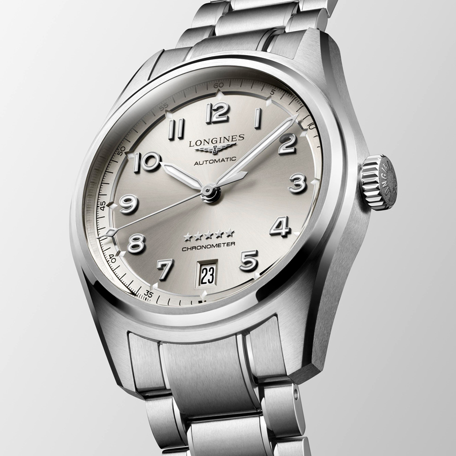 LONGINES（ロンジン） L3.410.4.63.6 スピリット メンズ 腕時計 37mm