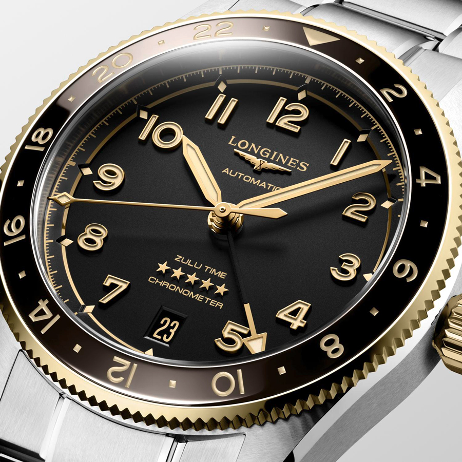 LONGINES（ロンジン） L3.802.5.53.6 L38025536 スピリット Zulu Time