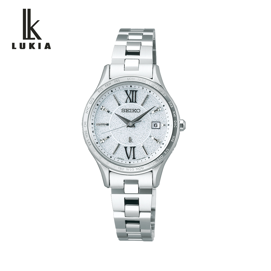 【美品】稼働品　SEIKO LUKIA　ルキア レディース腕時計　電波ソーラー LUKIA セイコー ルキア SEIKO ご購入特典つき レディース腕時計