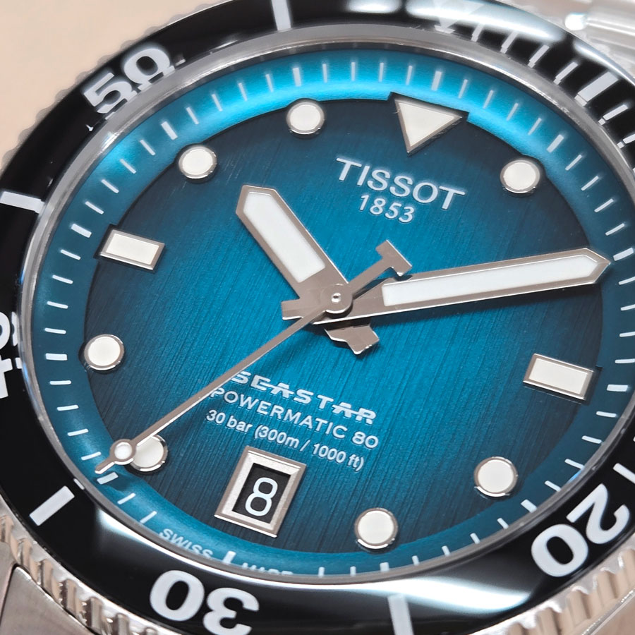 TISSOT（ティソ） シースター1000 ご購入特典つき メンズ腕時計 40mm