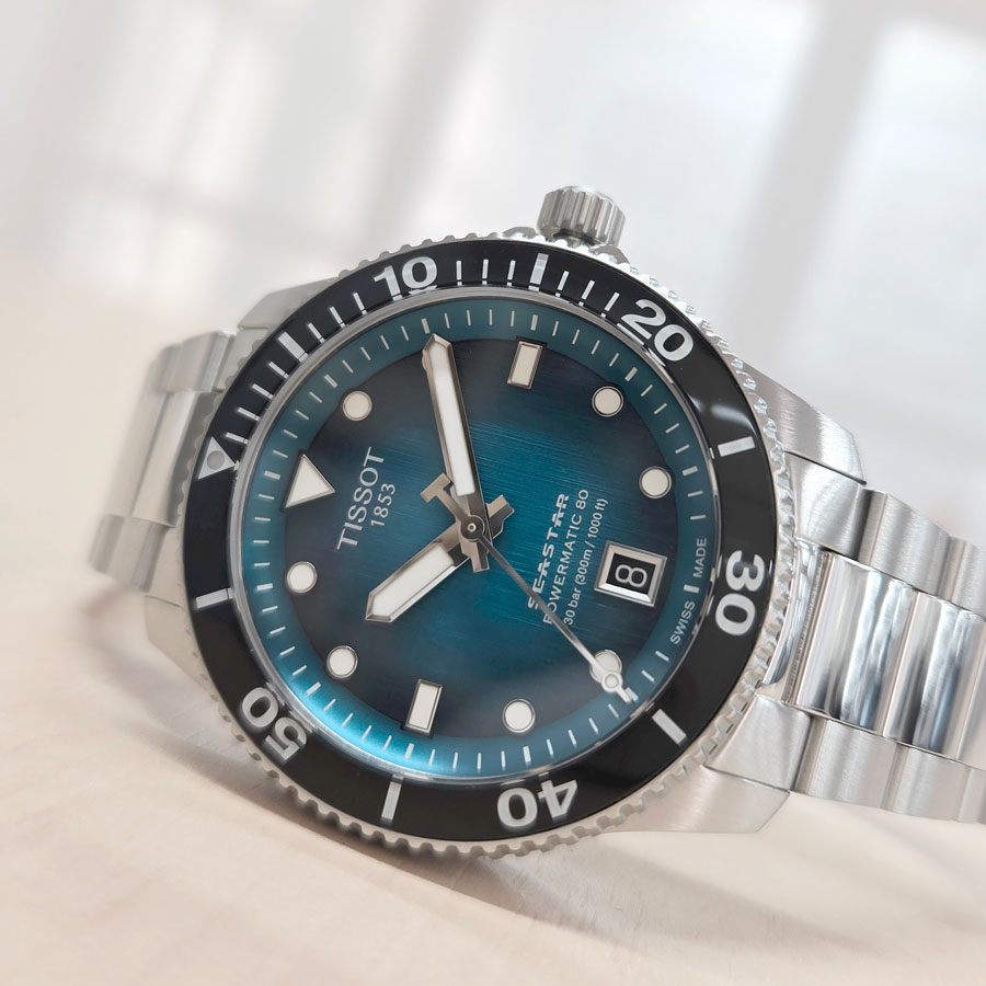 TISSOT（ティソ） シースター1000 ご購入特典つき メンズ腕時計 40mm