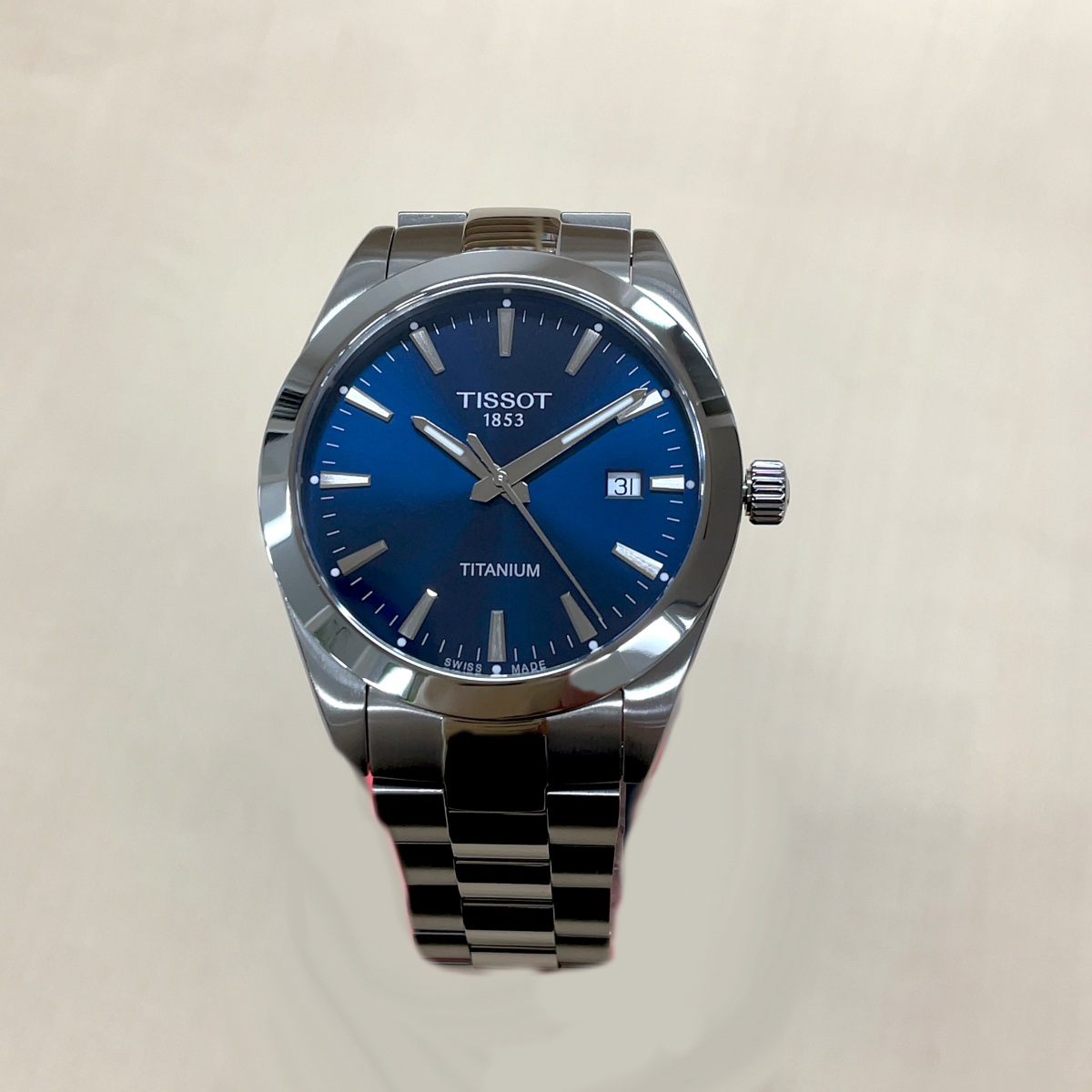 TISSOT（ティソ） ジェントルマン ご購入特典つき メンズ腕時計 チタン