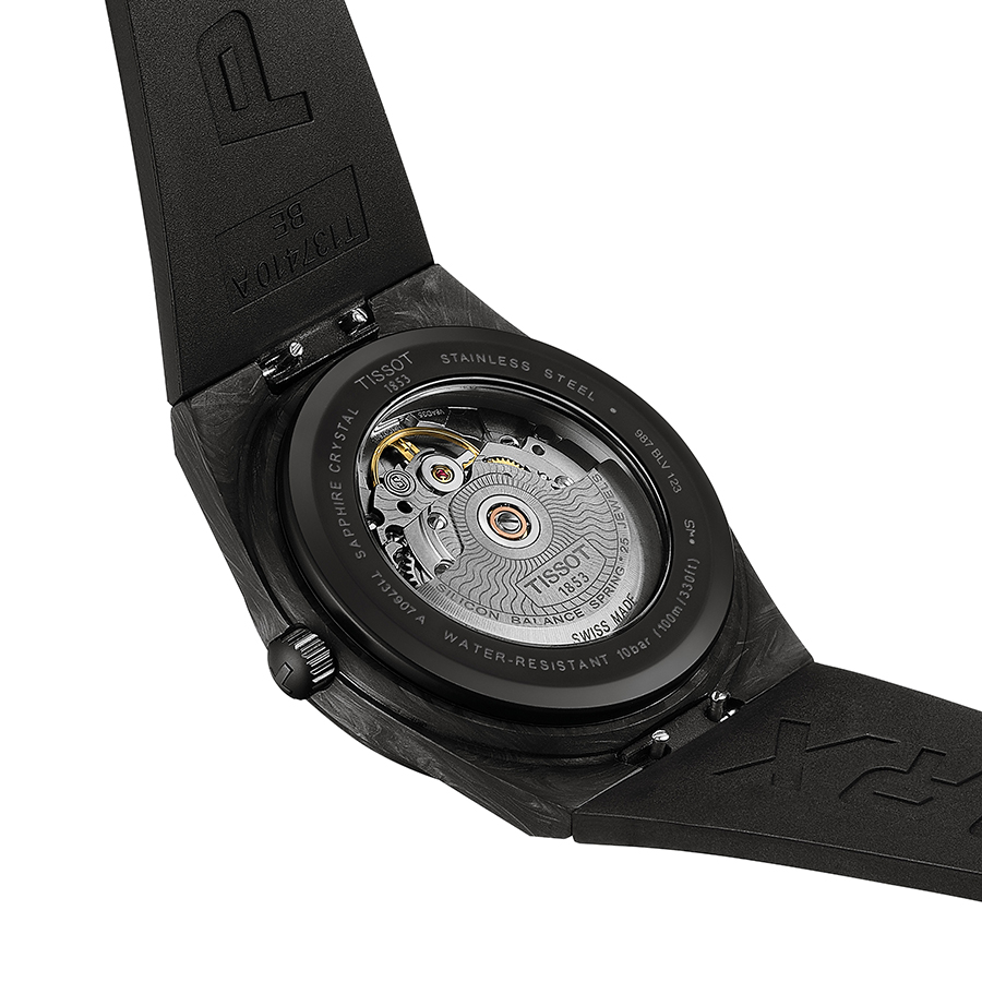 TISSOT(ティソ) PRX パワーマティック80 40mm カーボン TISSOT 【ご購入特典つき】TISSOT ティソ PRX カーボン 腕時計