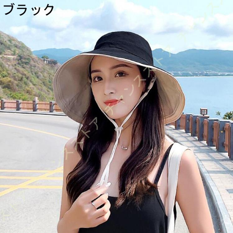 最初の 帽子 ハット ブラック 男女兼用 韓国 オルチャン UVカット