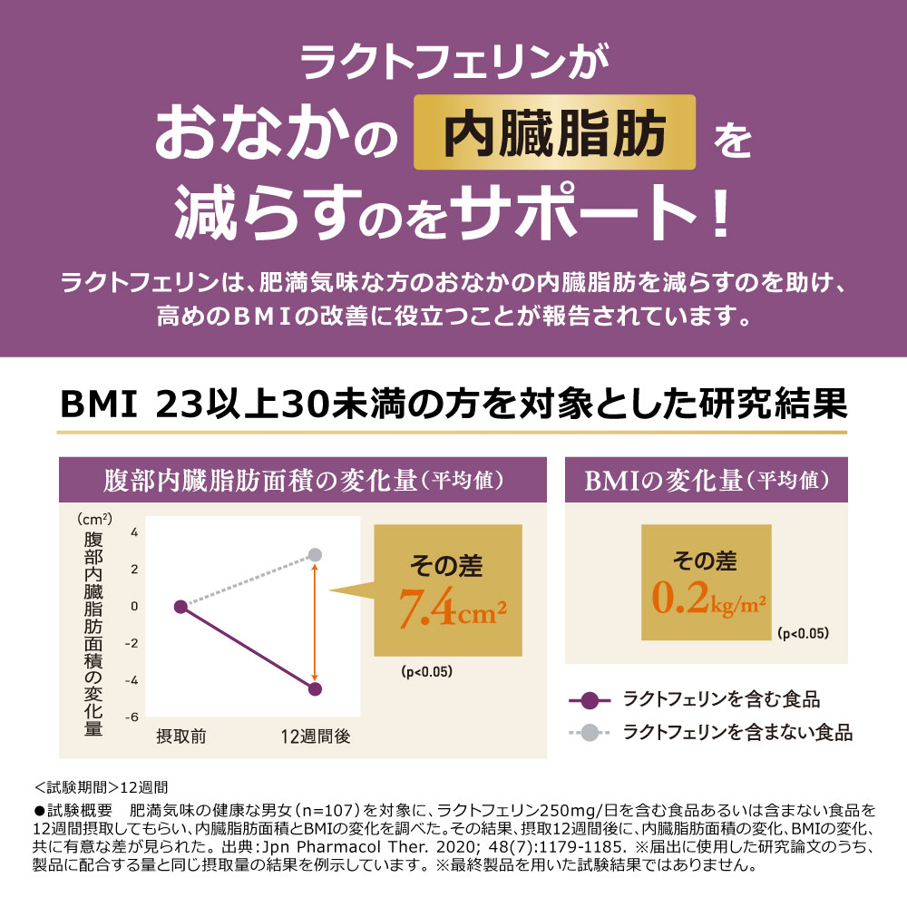 腸まで届けるナイスリムエッセンス ラクトフェリン 葛の花プレミアム