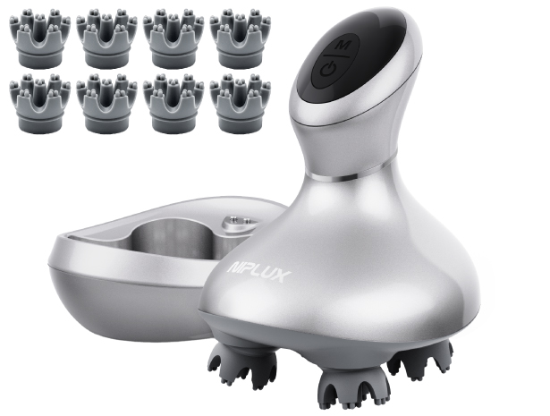 ヘッドスパ 頭皮マッサージ器 NIPLUX HEAD SPA ヘッドマッサージ機 頭皮マッサージャー 頭皮ケア マッサージ器 美容家電 振動 母の日 プレゼント ギフト