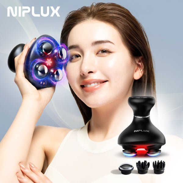 NIPLUX EMSヘッドスパ EMS HEAD SPA PREMIUM 頭皮マッサージ器 ヘッド
