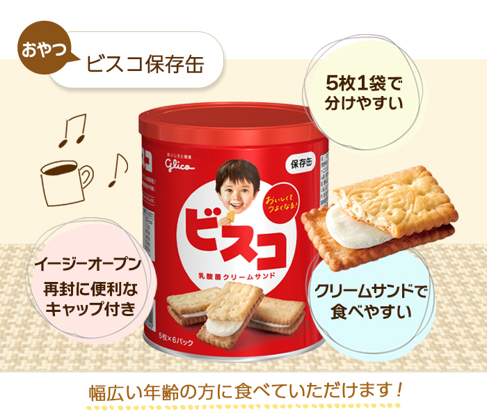 ビスコ保存缶（5年保存）