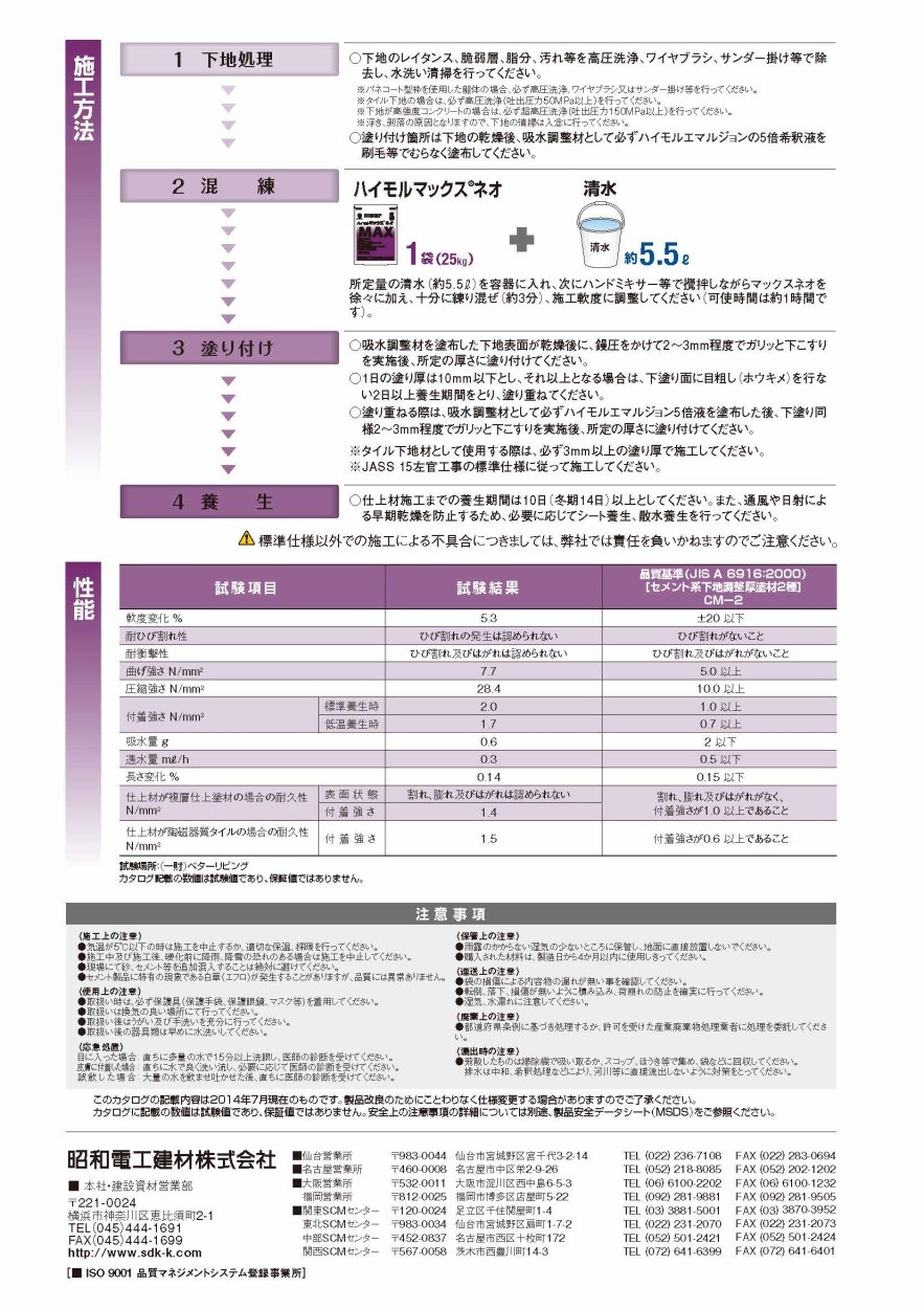 昭和電工 ハイモルマックスネオ 25kg／袋 :haimorumaxneo:日曜左官エムケー工芸 - 通販 - Yahoo!ショッピング