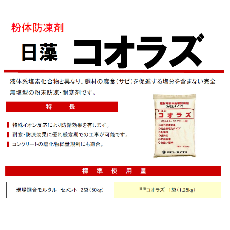 無塩防凍剤 マノール防凍剤NAC（完全無塩・無アルカリタイプ） 16L／缶(16L): 材料