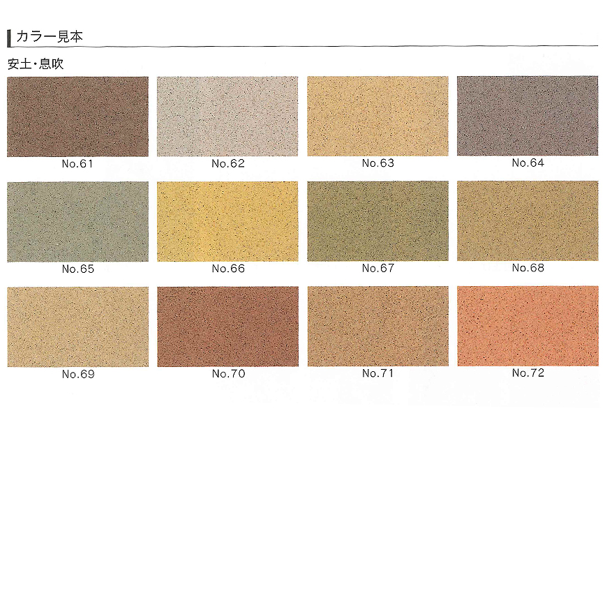 土壁空間・安土。店舗などの空間作りに最適。5,600g／袋（バラ）フジワラ化学。