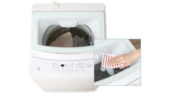 生活家電 洗濯機 ニトリ 全自動洗濯機 NTR60 6kg 風乾燥 ステンレス槽 ガラス蓋 洗濯機 