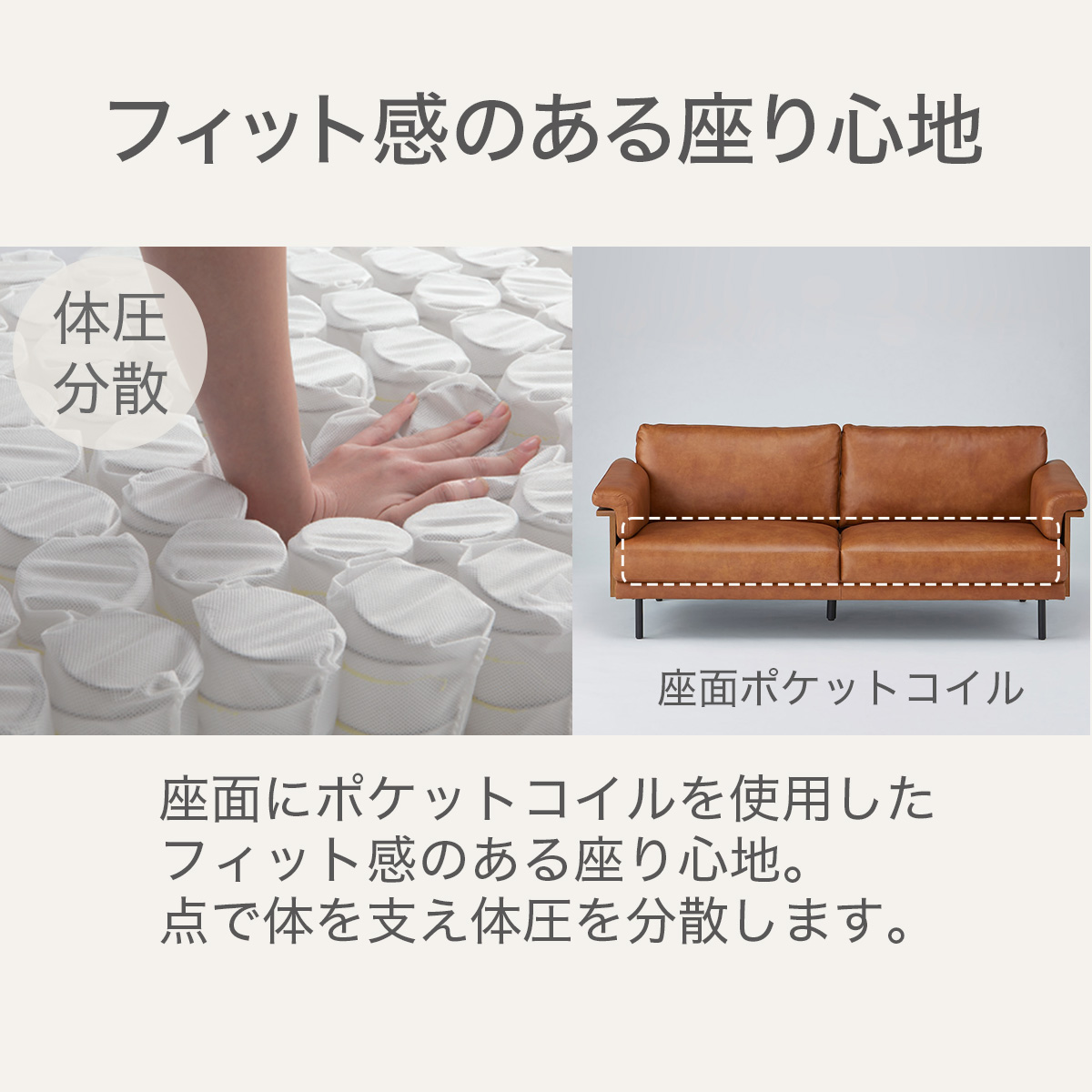 ニトリ　ソファ　キャメル　レザー　本革 美品 本革ソファー ニトリ キャメル NITORI ソファ 新生活