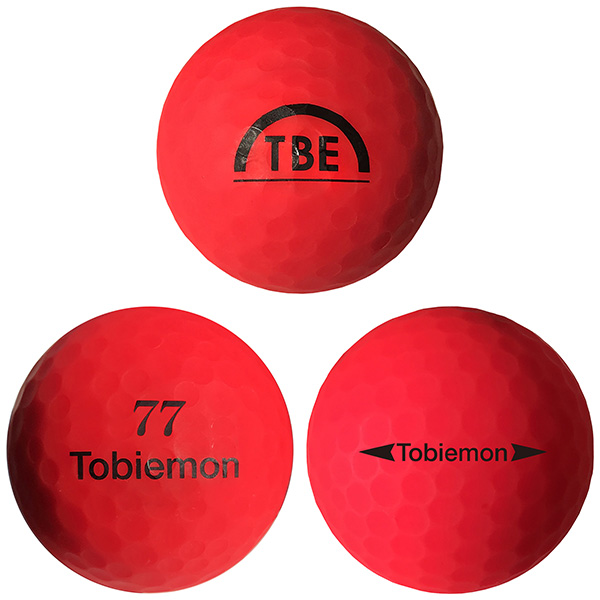 TOBIEMON 飛衛門 蛍光マットカラーボール 2017年モデル メッシュバッグ入り 12球 飛び系 ディスタンス系 レッド イエロー オレンジ ピンク 2ピース | 飛衛門 | 06