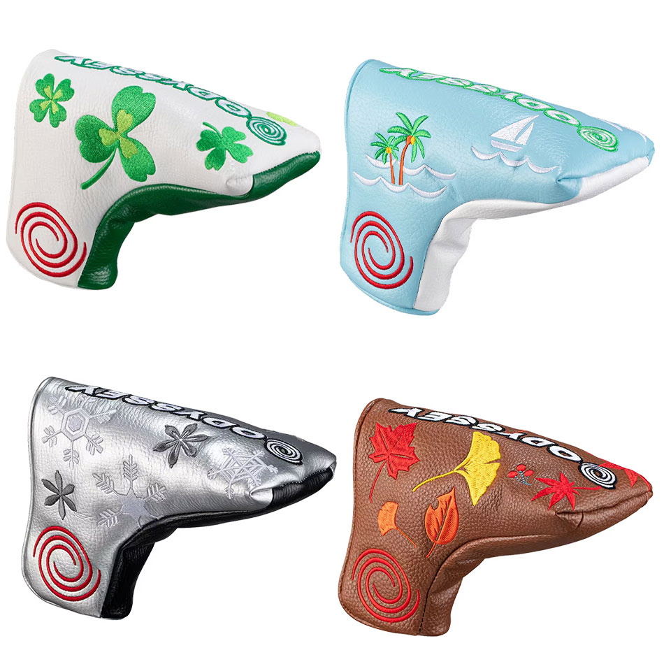 オデッセイ Fシリーズ ブレード パターカバー 23 JM 2023年モデル 5523035／5523037／5523039／5523041 ヘッドカバー ブレード型 ゴルフクラブカバー 合成皮革 | ODYSSEY（キャロウェイゴルフ）