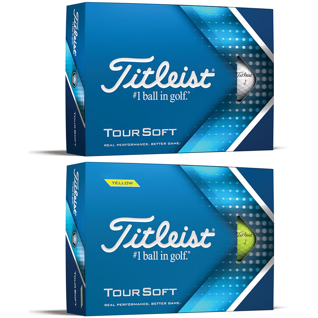タイトリスト ゴルフボール ツアーソフト 1ダース 12球入り 2022年モデル ホワイト イエロー ディスタンス系 飛び系 2ピース | Titleist