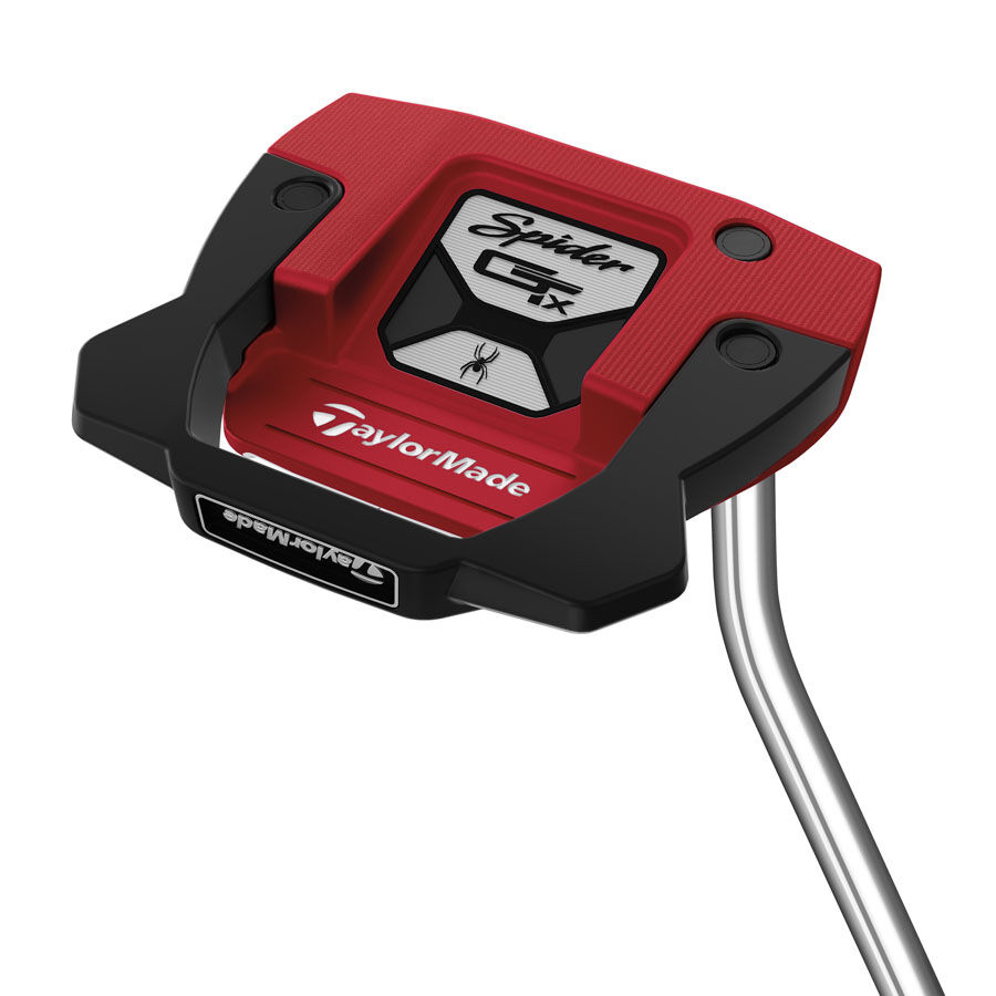テーラーメイド Spider GT X パター レッド シングルベンド スパイダー GT エックス SINGLE BEND RED PURE ROLL 右用 | Spider GT X