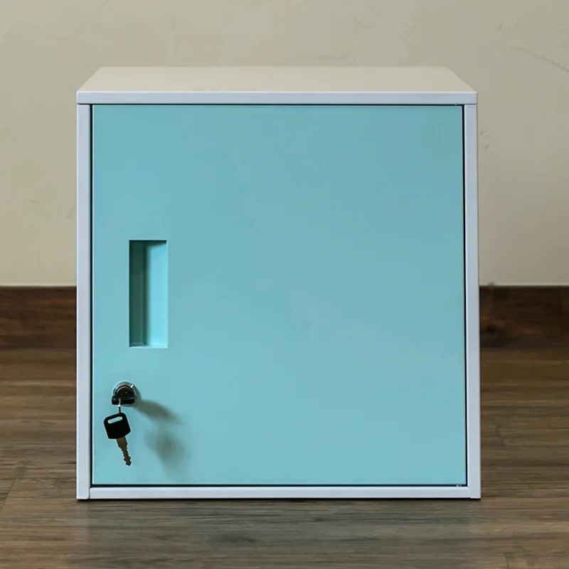 鍵付きロッカー ボックス ロッカー おしゃれ 鍵付き 小型 鍵付き 収納 キューブBOX 鍵付き ロッカー　　　　 | ブランド登録なし | 02