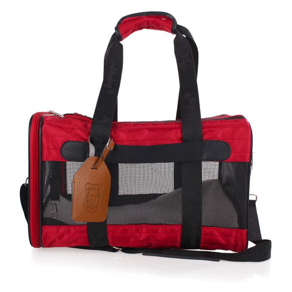 ducie パテントレザーパールキャリー　キャリーバッグ　赤　小型犬　チワワ ducie パテントレザーパールキャリー キャリーバッグ 赤 小型犬