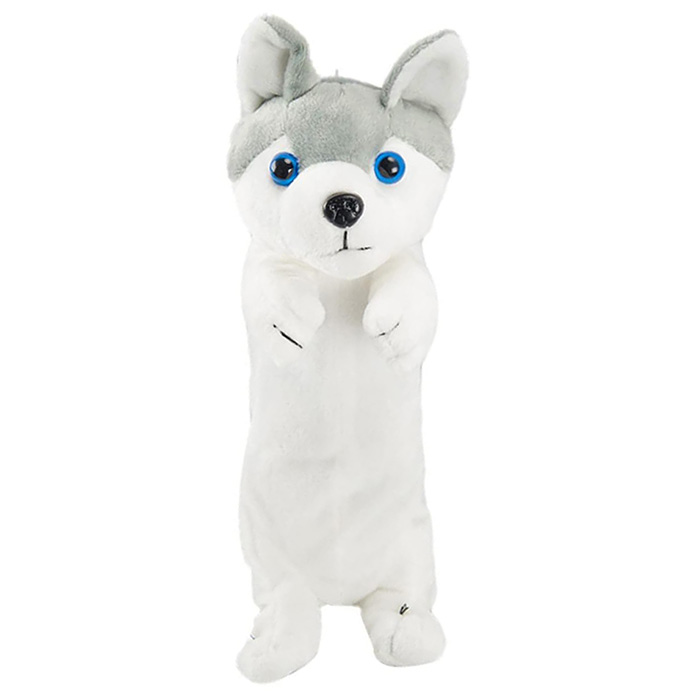 筆箱 高校 女子 マルチポーチ 犬 ぬいぐるみ ペンケース 小物入れ 動物