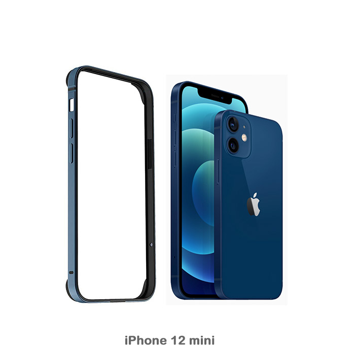 アルミバンパー ケース iphone13mini iPhone12 mini フレームカバー 