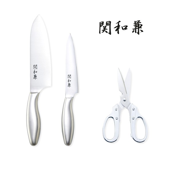 包丁 包丁セット 日本製 関和兼 鋏セット H1119-04 SK-70K 包丁 包丁セット 日本製 関和兼 鋏セット H1119-04 SK-70K