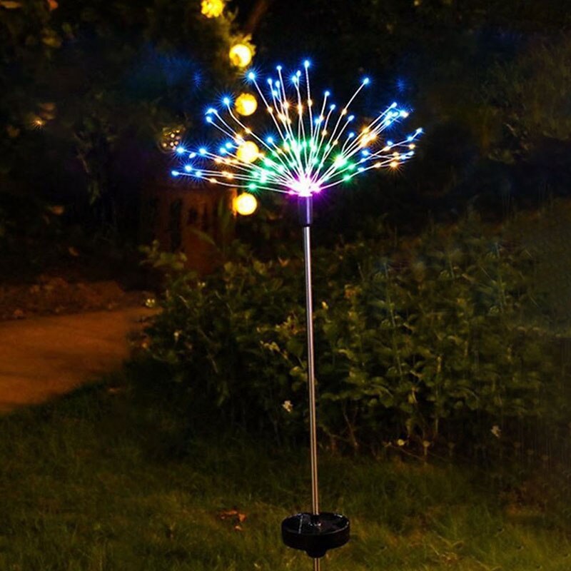 防水 LED 芝生ランプ ソーラーガーデンライト 屋外装飾ライト RGB フェアリーライト 色が変わる 庭 小道に最適｜nkp-sutoa｜06
