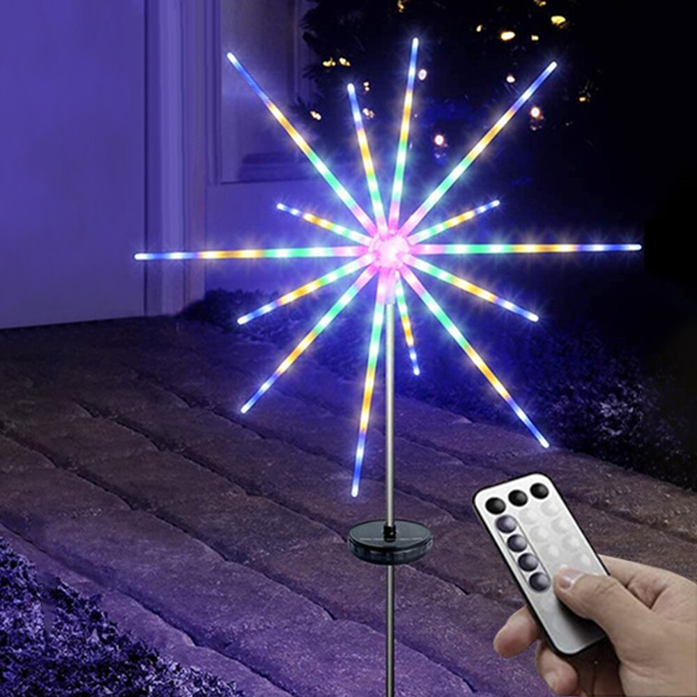 防水 LED 芝生ランプ ソーラーガーデンライト 屋外装飾ライト RGB フェアリーライト 色が変わる 庭 小道に最適｜nkp-sutoa｜02