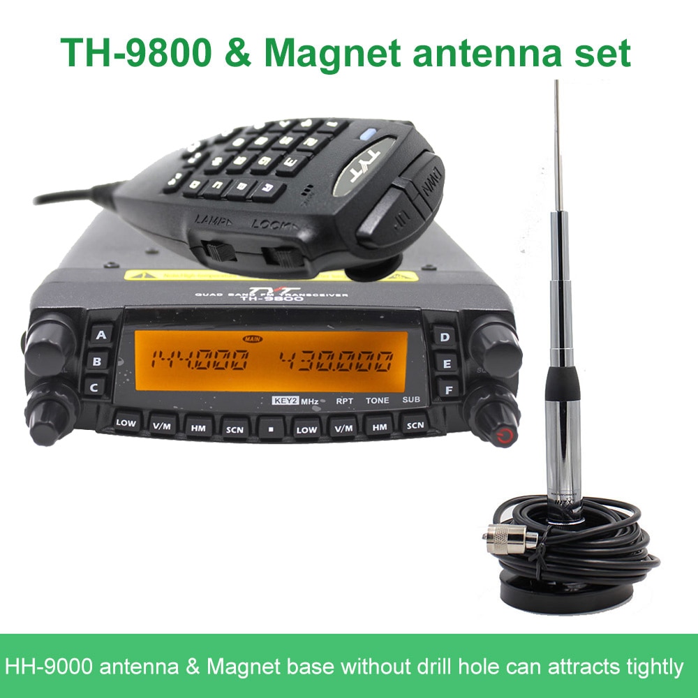Tyt-walkie-talkie TH-9800 Plus 50W クアッドバンド29 50 144 430mhz デュアルディスプレイ ビスチェth9800｜nkp-sutoa｜08